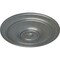 Ekena Millwork Small Classic Ceiling Medallion (Fits Canopies up to 10"), Hnd-Painted Platinum, 40 1/4"OD x 3 1/8"P CM40CLPLS - alternate 3